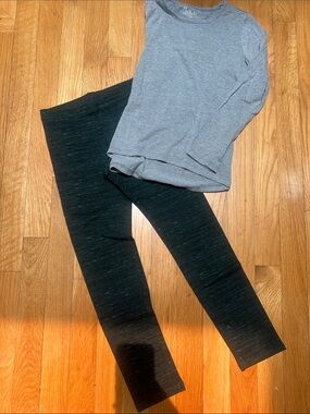 Old Navy Green Heather Kids Leggings